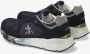 Premiata Blauwe Sneakers met Ergonomische Zool Blue Heren - Thumbnail 8