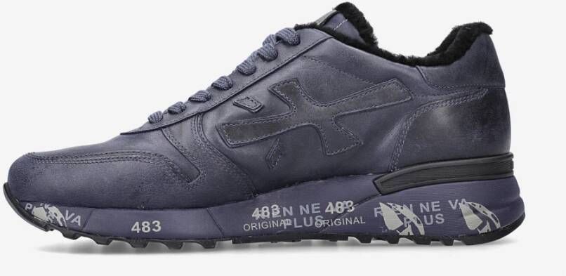 Premiata Stijlvolle Sneakers Blue Heren