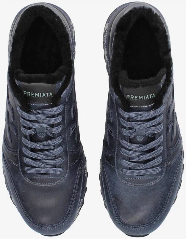 Premiata Stijlvolle Sneakers Blue Heren