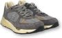 Premiata Sneakers van suède met technische stofinzetten Gray Heren - Thumbnail 15