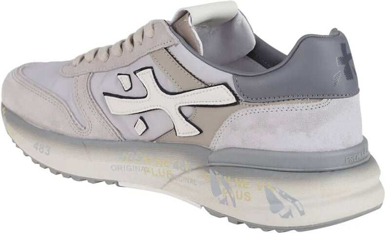 Premiata Stijlvolle Sneakers voor Mannen Gray Heren