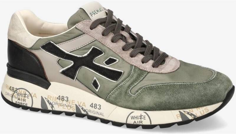 Premiata Stijlvolle Sneakers Green Heren