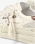 Premiata Witte Leren Sneakers Logo Zijkant Achterkant White Dames - Thumbnail 11