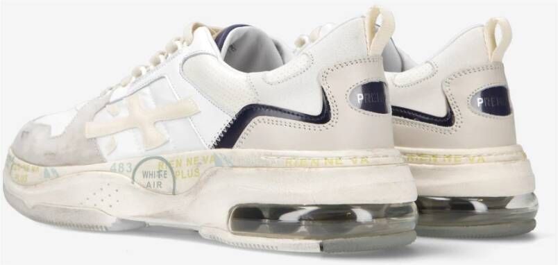 Premiata Stijlvolle Sneakers voor Mannen White Heren