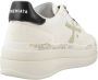 Premiata Low-Top Sneakers Animal Print Laces Ivory Leather And Suede Sneaker in wit - Thumbnail 10