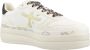 Premiata Low-Top Sneakers Animal Print Laces Ivory Leather And Suede Sneaker in wit - Thumbnail 11