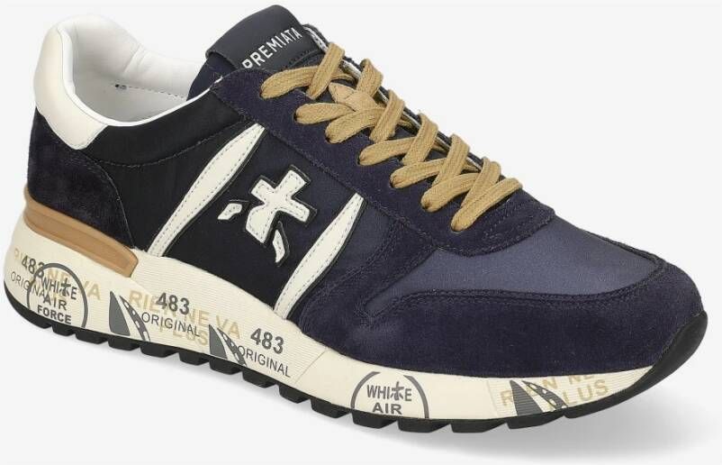 Premiata Lander 6904 Sneakers Blue Heren