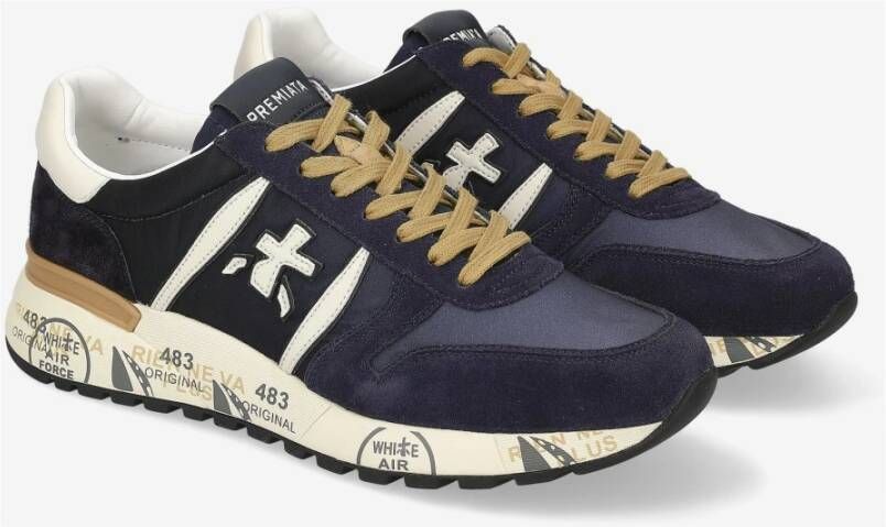 Premiata Lander 6904 Sneakers Blue Heren