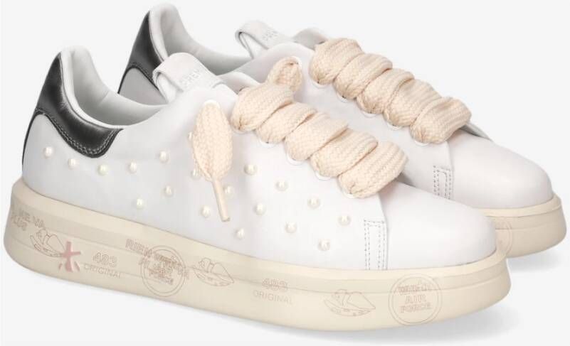 Premiata Stijlvolle Sneakers voor Vrouwen White Dames