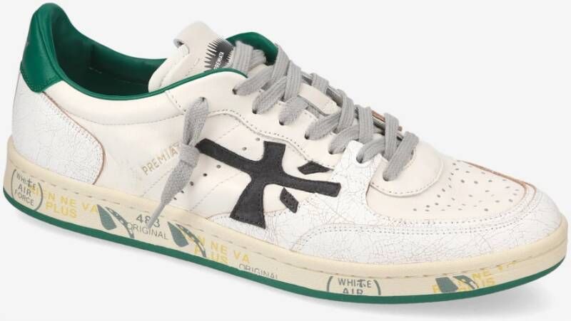 Premiata Stijlvolle Clay Basket Sneakers White Heren