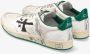 PREMIATA Lage Sneakers Heren Clay Maat: 44 Materiaal: Leer Kleur: Wit - Thumbnail 6