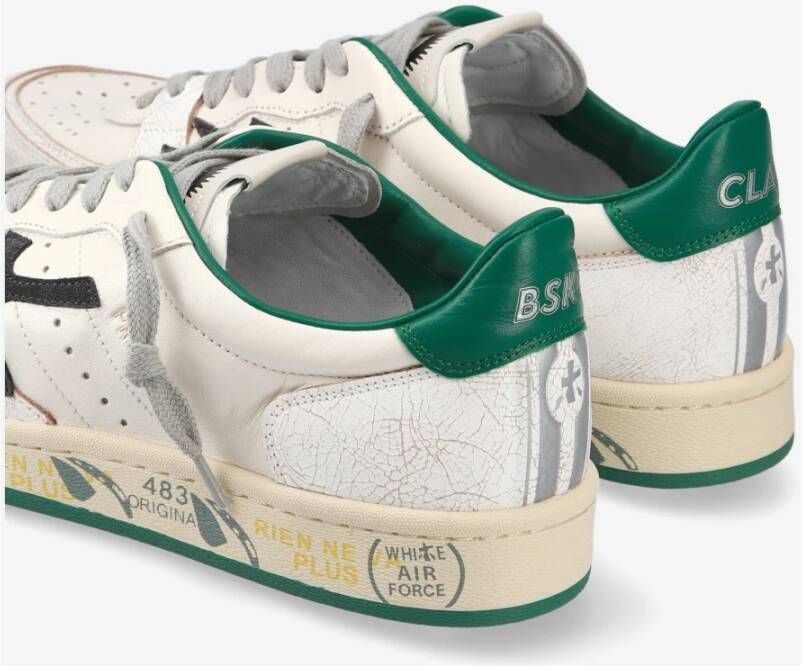 Premiata Stijlvolle Clay Basket Sneakers White Heren