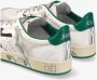 PREMIATA Lage Sneakers Heren Clay Maat: 44 Materiaal: Leer Kleur: Wit - Thumbnail 8