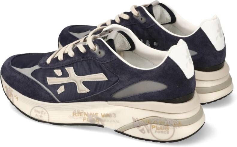 Premiata Suède en Nylon Sneaker