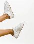 Premiata Tijdloze Leren Sneakers Russel-D Unisex White Dames - Thumbnail 7