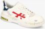 Premiata Unieke Witte Sneakers met Kleurrijke Details White Heren - Thumbnail 2