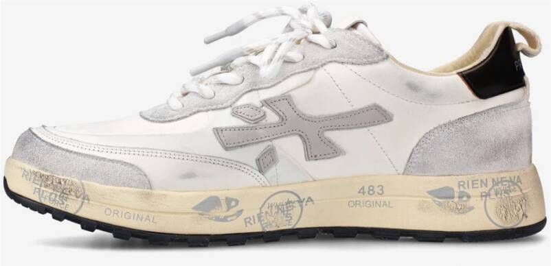 Premiata Verhoog je Sneaker Stijl met Nous White Heren