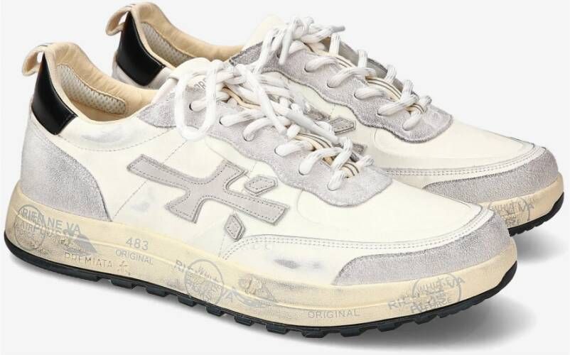 Premiata Verhoog je Sneaker Stijl met Nous White Heren