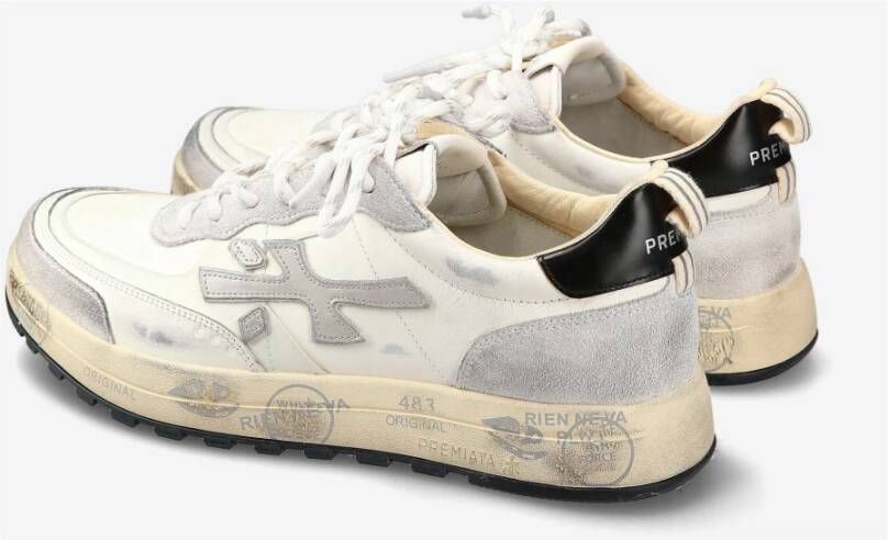 Premiata Verhoog je Sneaker Stijl met Nous White Heren