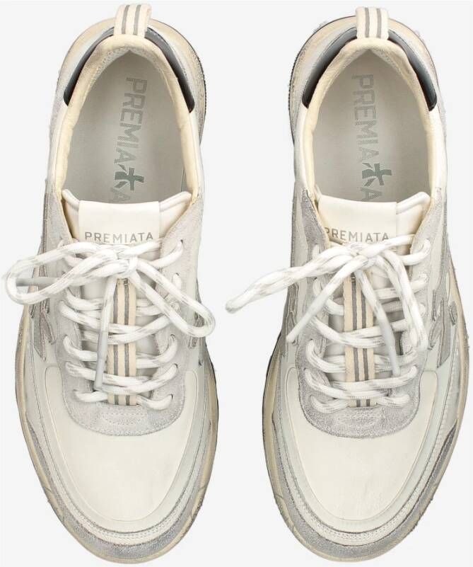 Premiata Verhoog je Sneaker Stijl met Nous White Heren