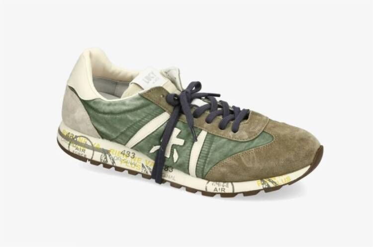Premiata Vintage Editie Groene Sneakers Lucy Model