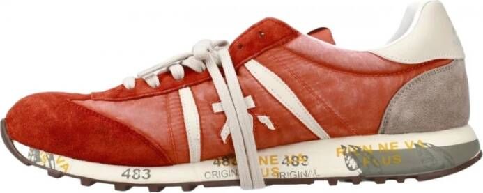 Premiata Vintage Editie Rode Sneaker Lucy Model