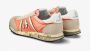 Premiata Vintage Edition Oranje Nylon Leren Sneaker Multicolor Heren - Thumbnail 6