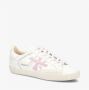 Premiata Vintage Leather Lace-Up Sneakers Steven White Dames - Thumbnail 2