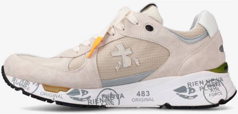 Premiata Vintage Mase Sneakers Beige Heren