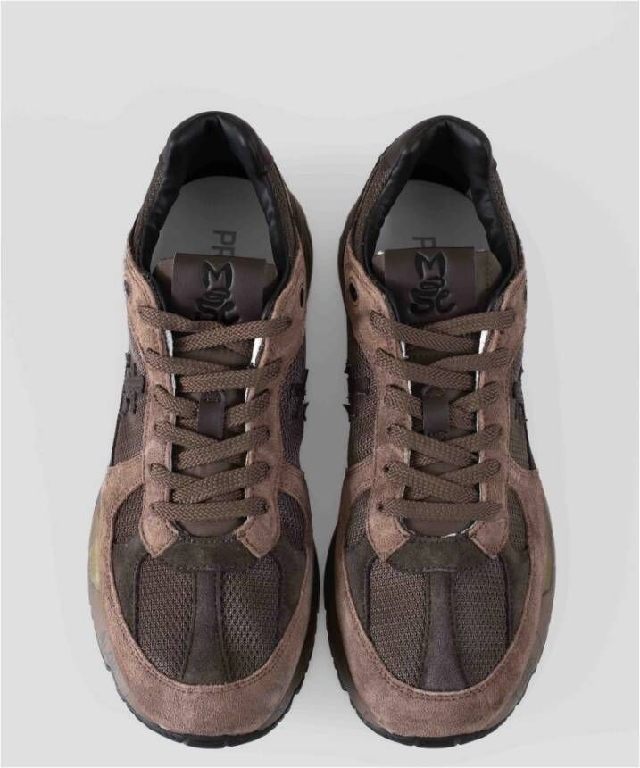 Premiata Vintage Mase Sneakers Brown Heren