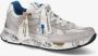 Premiata Vintage Nineties Style Sneakers Gray Heren - Thumbnail 9