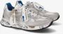 Premiata Vintage Nineties Style Sneakers Gray Heren - Thumbnail 11