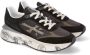 Premiata Vintage Stijl Sportschoenen Zwart Heren - Thumbnail 4