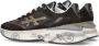 Premiata Vintage Stijl Sportschoenen Zwart Heren - Thumbnail 5