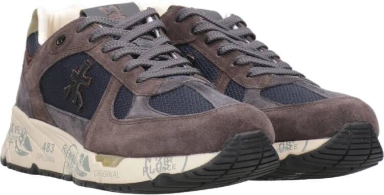 Premiata Vintage Style Mase 6889 Sneakers Blue Heren