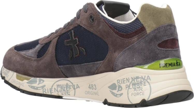 Premiata Vintage Style Mase 6889 Sneakers Blue Heren