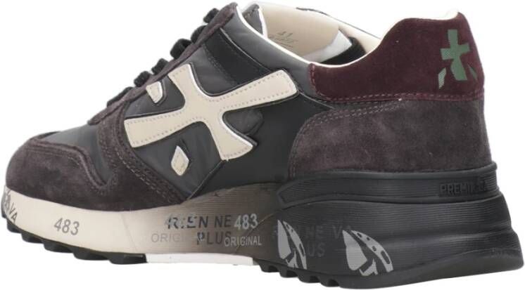 PREMIATA Lage Sneakers Heren Mick Maat: 45 Materiaal: Suède Kleur: Grijs - Foto 9