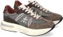 Premiata Bruine platte schoenen met logodetail Brown Dames - Thumbnail 5