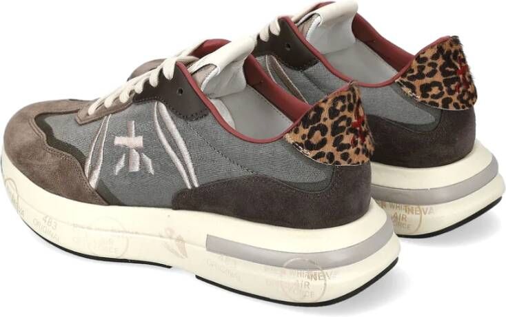 Premiata Vintage Style Sneakers Multicolor Dames