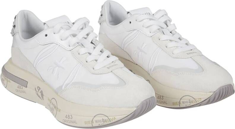 Premiata Witte Cassie Sneakers White Dames