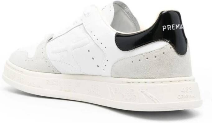 Premiata Witte Color Block Sneakers White Heren