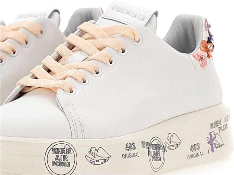 Premiata Witte Damessneakers White Dames