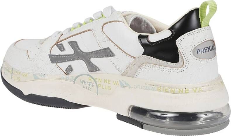 Premiata Witte Drake Sneakers White Heren