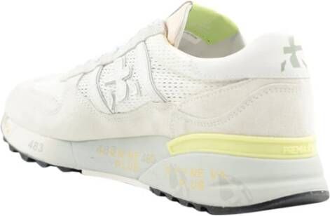 Premiata Witte Ergonomische Veterschoenen White Heren