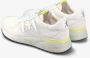 Premiata Witte Landeck Sneakers met Gele Accenten White Heren - Thumbnail 18