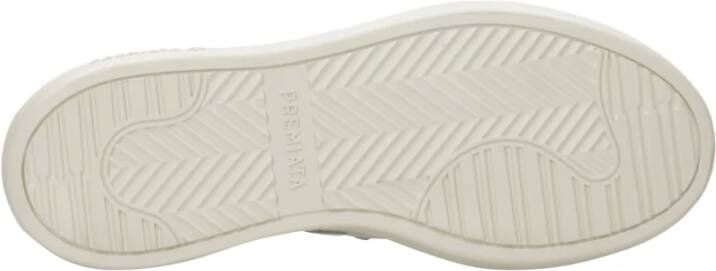 Premiata Witte Leren Platform Sneakers White Dames