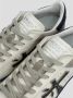 Premiata Witte leren sneaker Steven blauw Multicolor Heren - Thumbnail 4