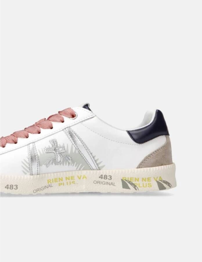 Premiata Witte Leren Sneakers Andy-D 6532 White Dames