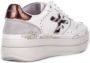 Premiata Witte Leren Sneakers Logo Zijkant Achterkant White Dames - Thumbnail 14