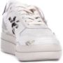 Premiata Witte Leren Sneakers Logo Zijkant Achterkant White Dames - Thumbnail 16